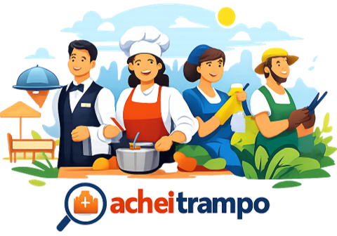 Profissionais trabalhando